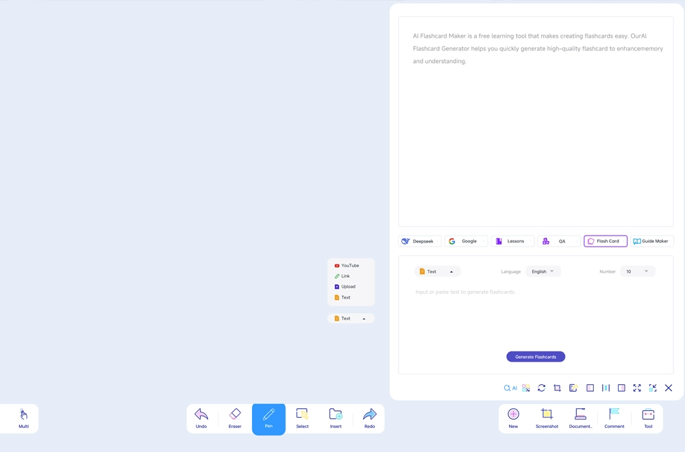 AI Education: Interactive Whiteboard for Enhanced Teaching